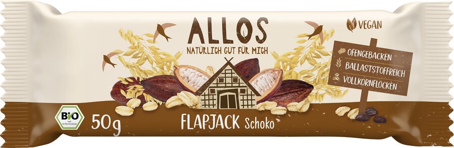 Hafer Flapjack Schoko 50g