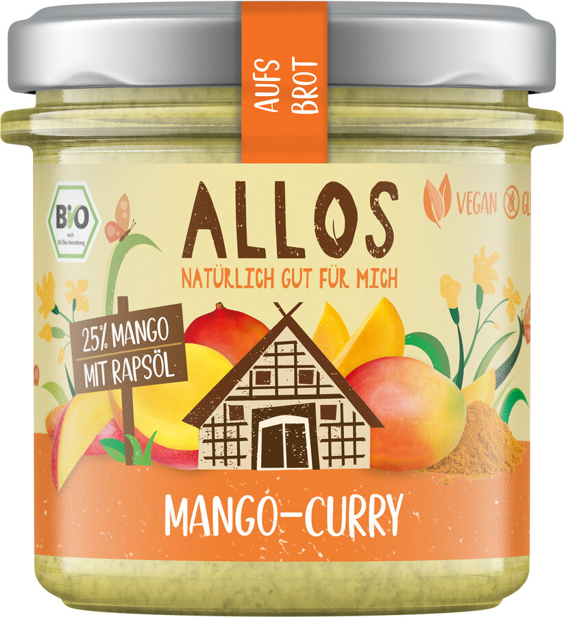 Aufs Brot Mango & Curry 140g