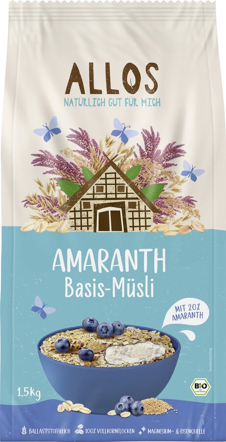 Amaranth Basis Müsli Großgebinde 1,5kg