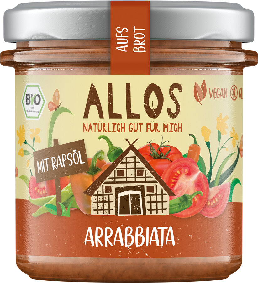 Aufs Brot Arrabbiata 140g