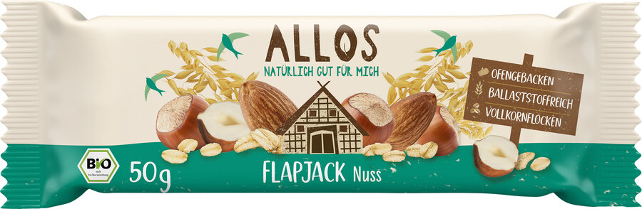 Hafer Flapjack Nuss 50g