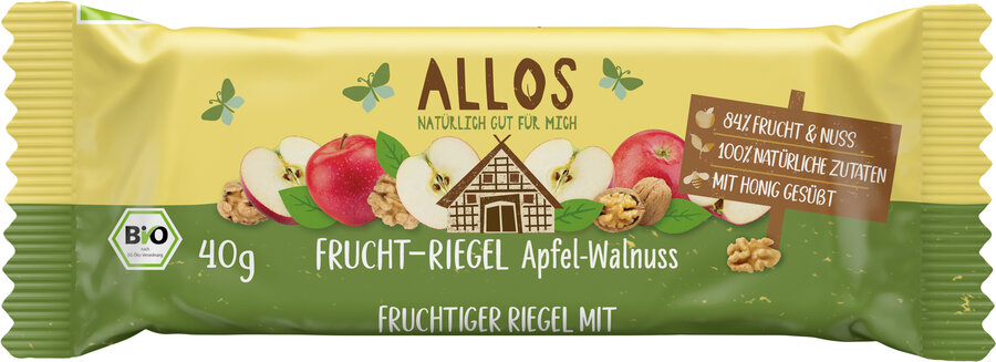 Fruchtriegel Apfel-Walnuss 40g