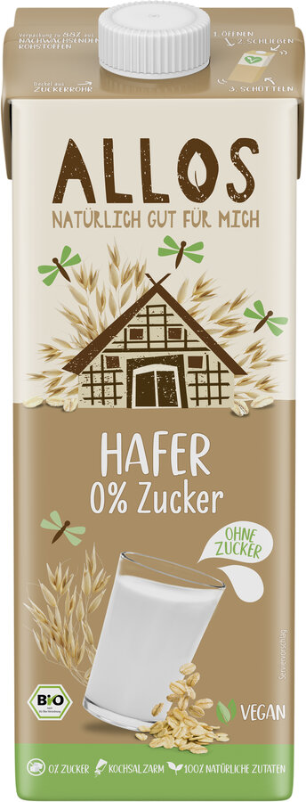 Drink Hafer 0% Zucker 1l