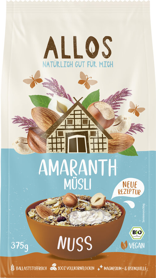 Amaranth Nuss Müsli 375g