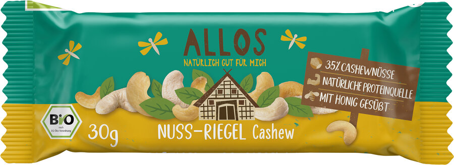 Nuss-Schnitte Cashew 30g