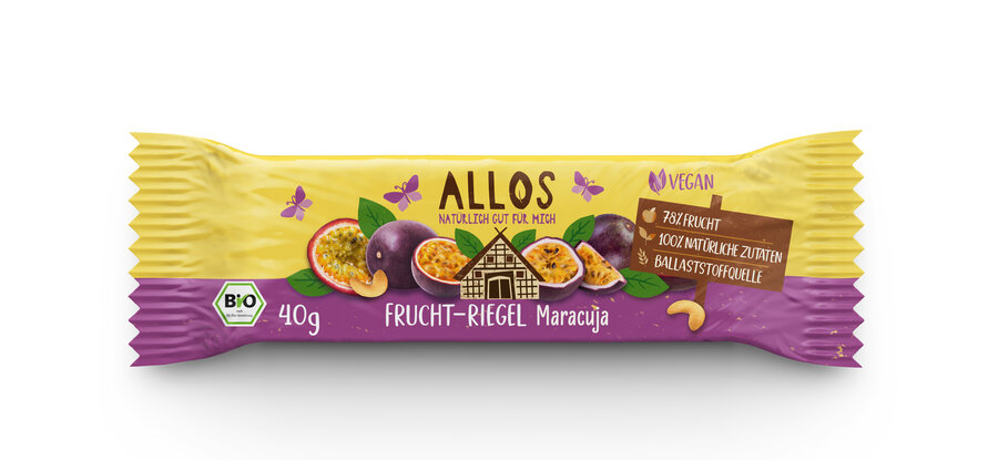 Fruchtriegel Maracuja 40g