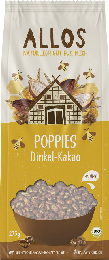 Dinkel Kakao-Poppies 275g