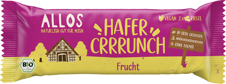HaferCrrrunch Riegel Frucht 50g