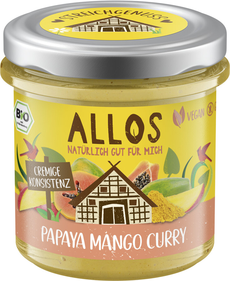 Streichgenuss Papaya Mango Curry 140g