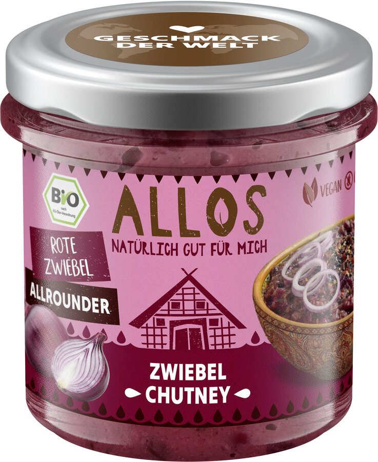Geschmack der Welt Zwiebel Chutney 140g