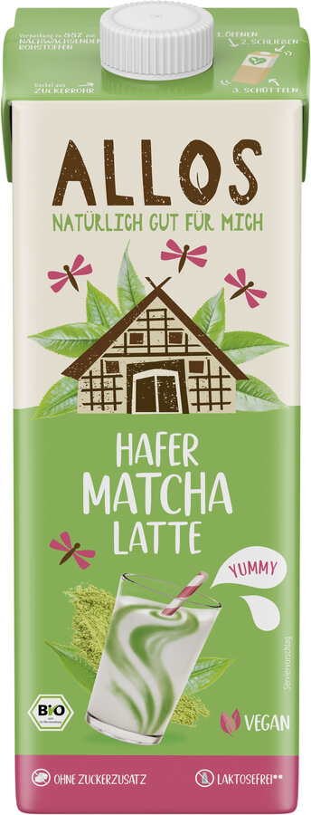Drink Hafer Matcha Latte 1l