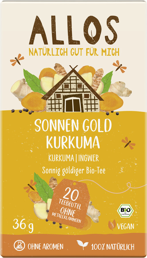 Tee Sonnen Gold Kurkuma 20 Beutel