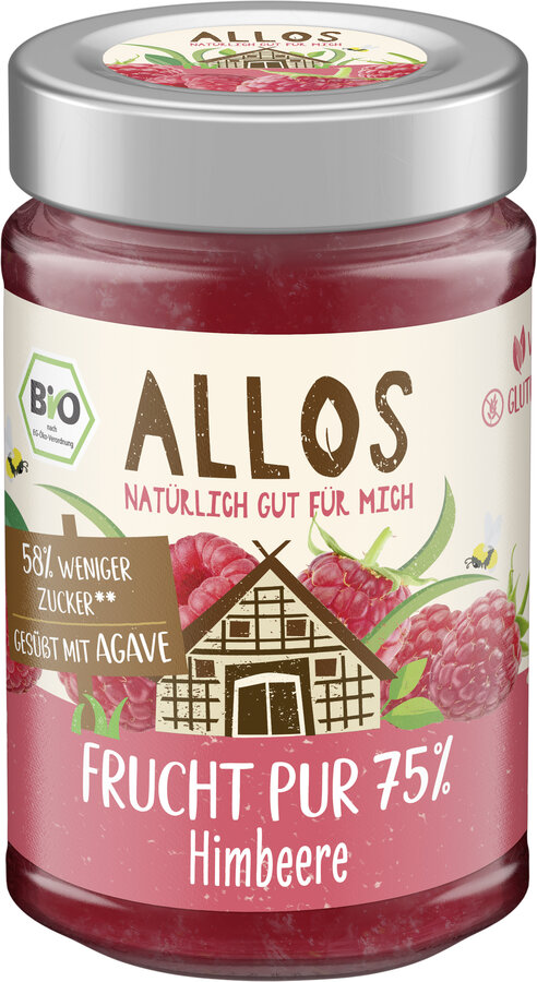 Frucht Pur 75% Aufstrich Himbeere 200g