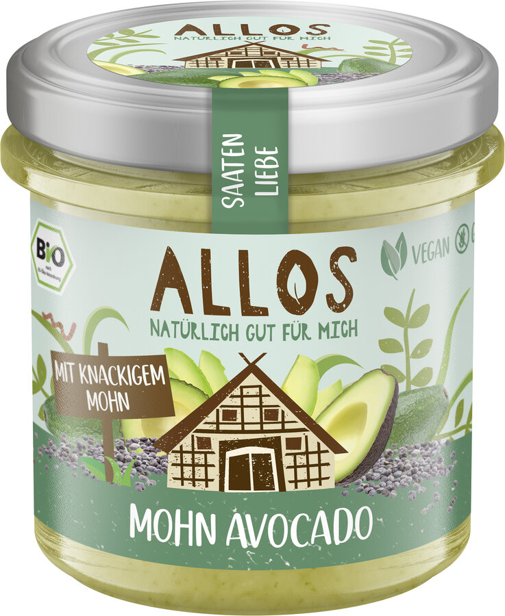 Saatenliebe Avocado Mohn 135g