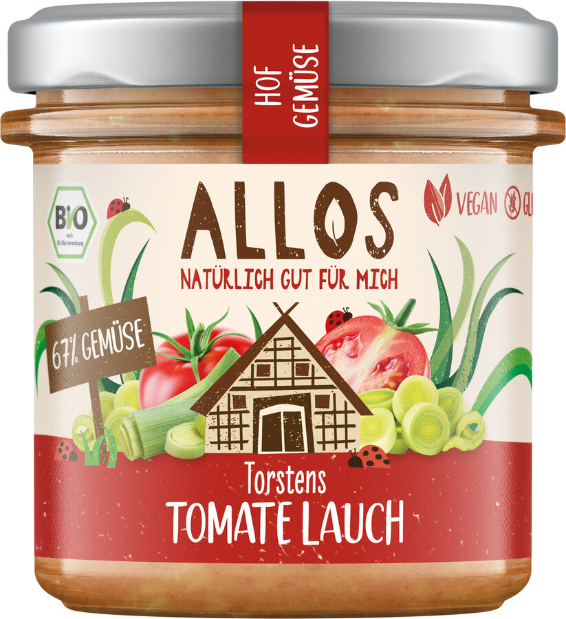 Hofgemüse Torstens Tomate Lauch Brotaufstrich 135g