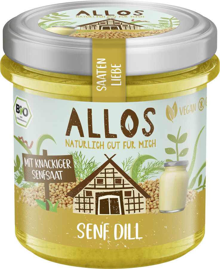 Saatenliebe Senf Dill 135g