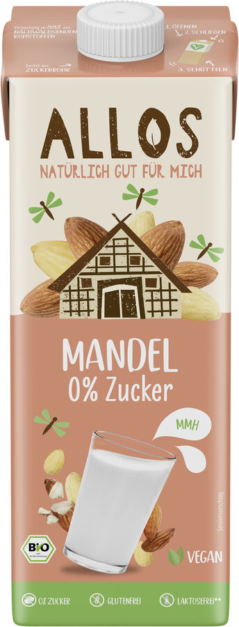 Drink Mandel ungesüßt 1l