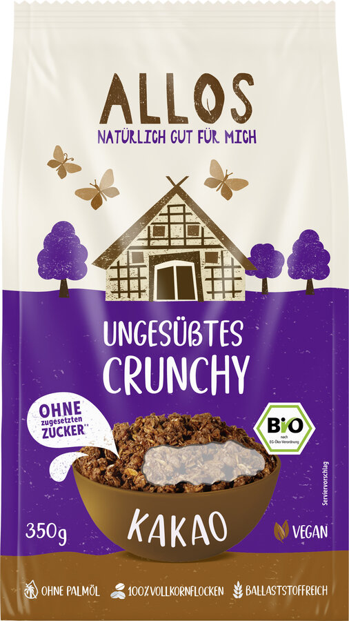 Nutri Ungesüßtes Crunchy Kakao 350g