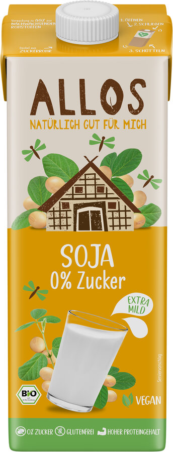 Drink Soja ungesüßt 1l