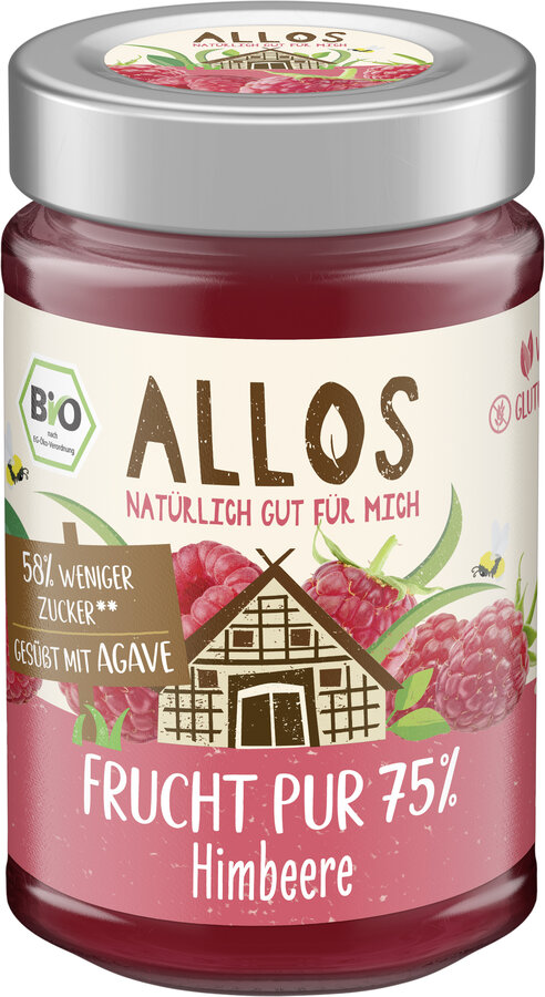 Frucht Pur 75% Aufstrich Himbeere 200g