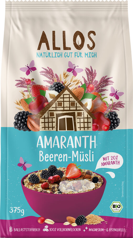 Amaranth Beeren Müsli 375g