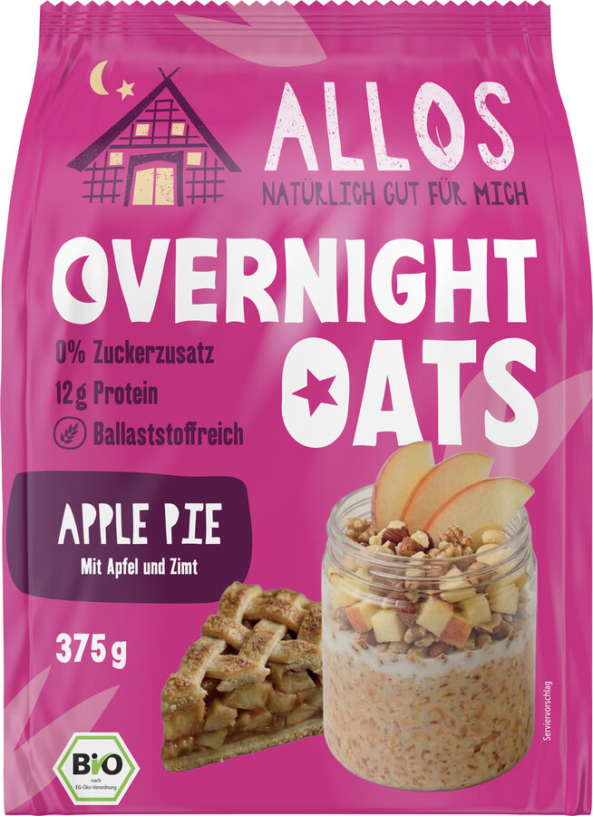 Overnight Oats Apple Pie 375g