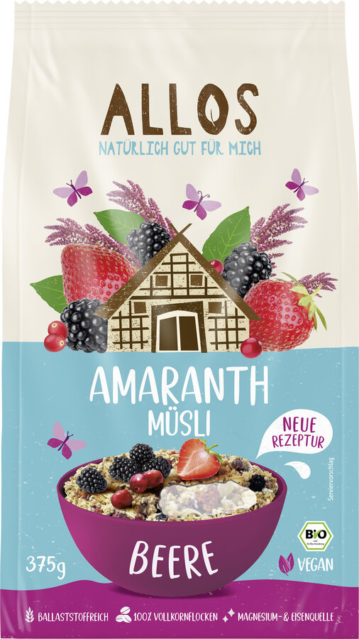Amaranth Beeren Müsli 375g