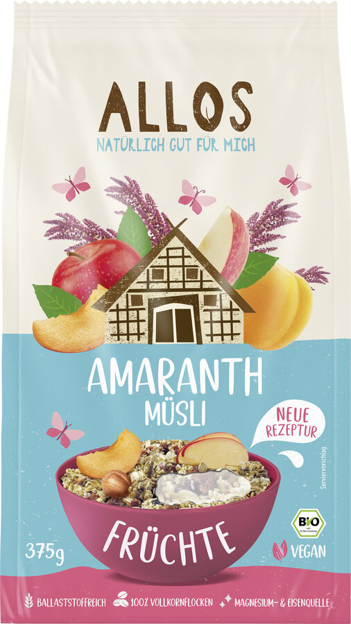 Amaranth Früchte Müsli 375g