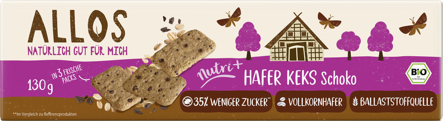 AL Nutri + Keks Hafer Schoko 130g