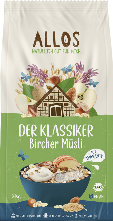 Bircher Müsli mit Amaranth 2kg