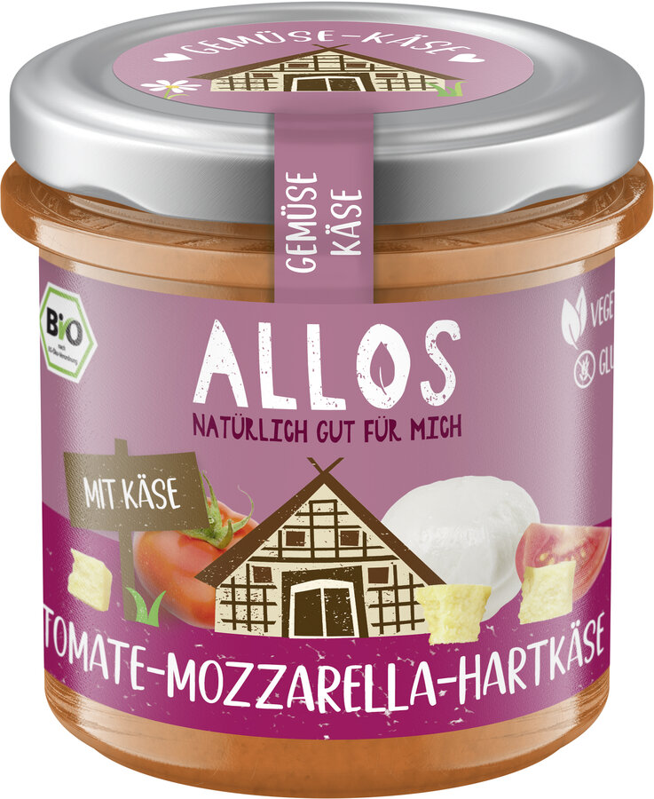 Gemüse-Käse-Aufstrich Tomate Mozzarella 135g