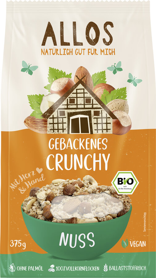 Gebackenes Crunchy Nuss 375g