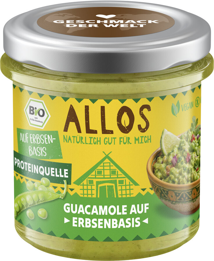 Geschmack der Welt Guacamole auf Erbse 140g