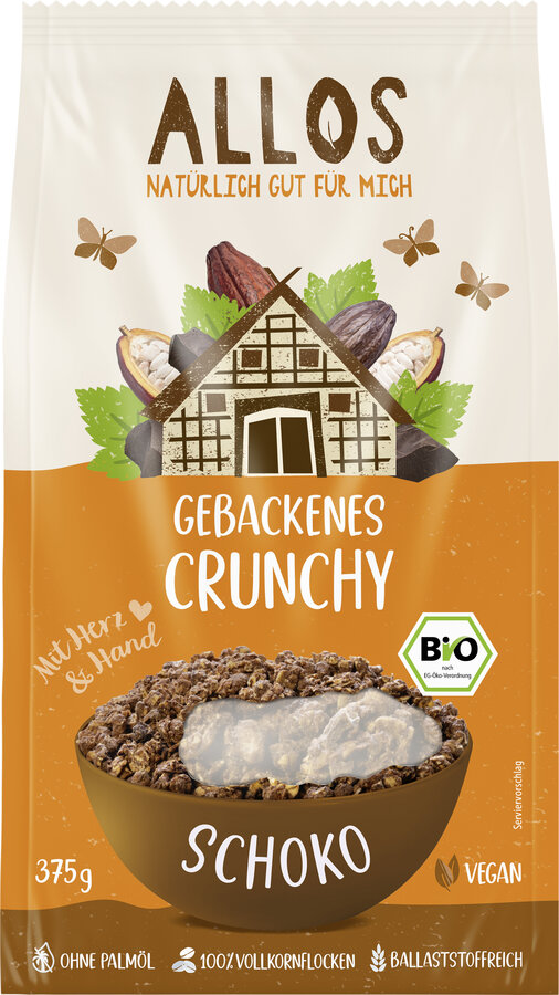 Gebackenes Crunchy Schoko 375g