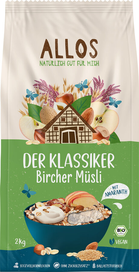 Bircher Müsli mit Amaranth 2kg