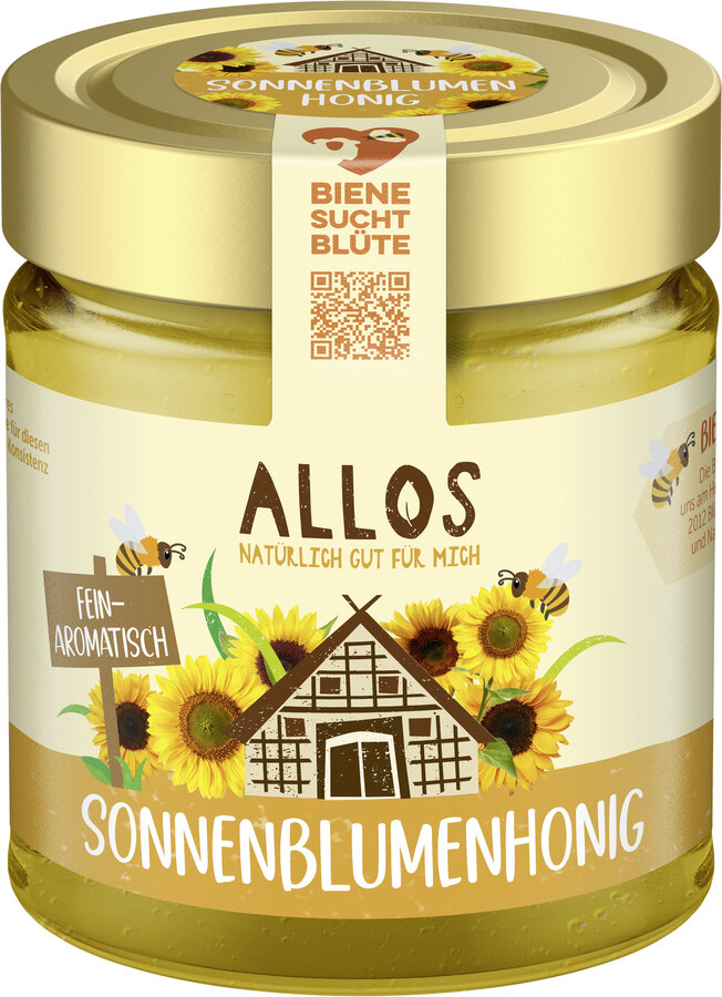 Sonnenblumenhonig Bio 500g