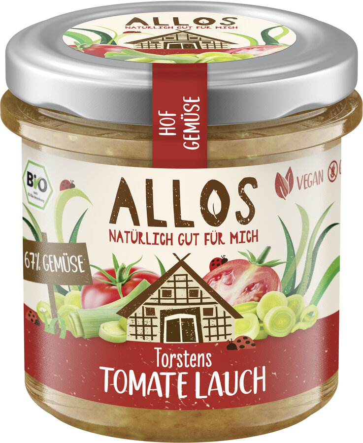 Hofgemüse Torstens Tomate Lauch Brotaufstrich 135g