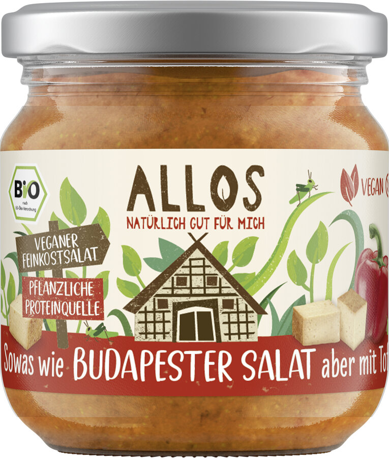 Veganer Feinkostsalat Budapester 165g